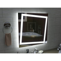 Зеркало в ванную комнату с подсветкой Торино 65х65 см